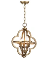 Safavieh Millard Pendant In Gold