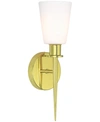 Livex Witten Wall Sconce In Polished Bronze
