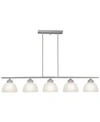 Livex Somerset Chandelier Light In Brushed Nickel