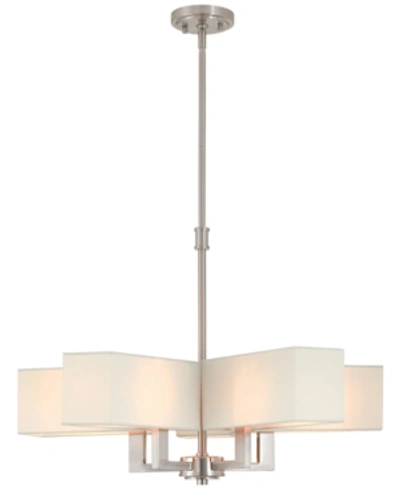 Livex Rubix 5-light Chandelier In Brushed Nickel