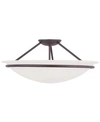 Livex Newburgh Semi Flush Light