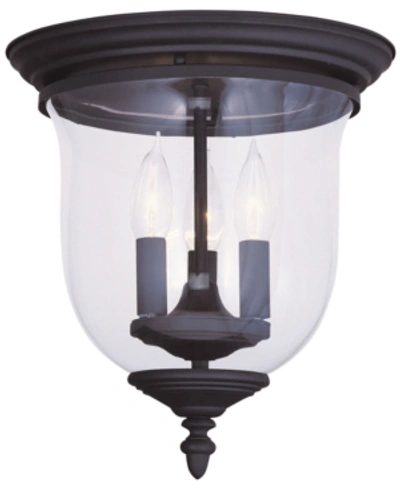 Livex Legacy Ceiling Mount Light In Black