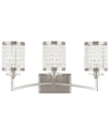 Livex Grammercy 3-light Vanity In Silver