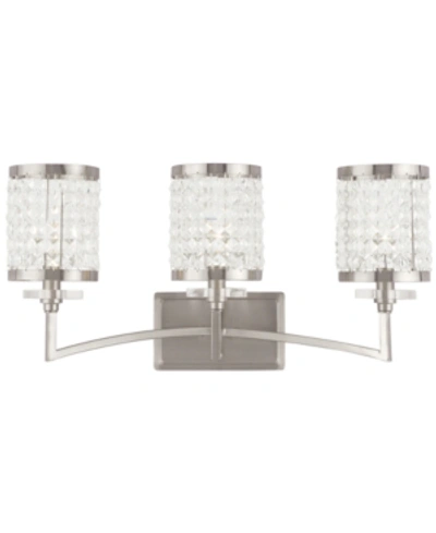 Livex Grammercy 3-light Vanity In Silver