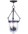 Livex Jefferson Bronze Pendant In Bronze