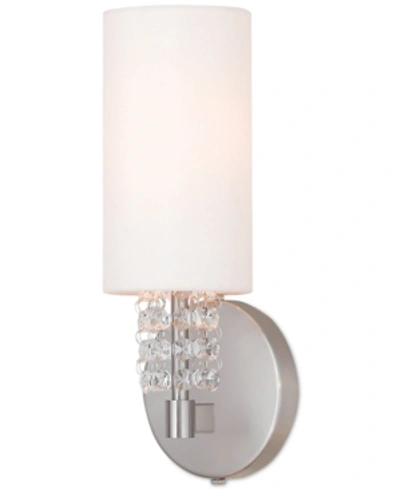 Livex Carlisle Wall Sconce In Nickel