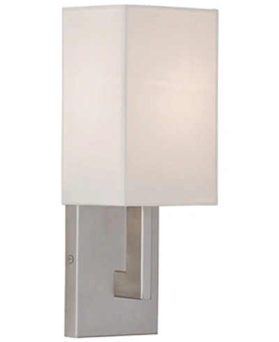Livex Hollborn 1-light Brushed Nickel Sconce