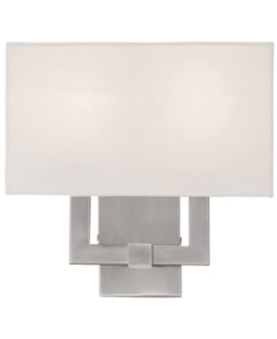 Livex Hollborn 2-light Brushed Nickel Sconce