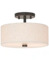 Livex Meridian Semi Flush Light