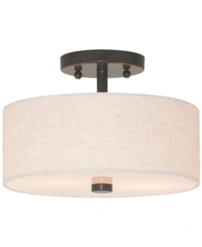 Livex Meridian Semi Flush Light