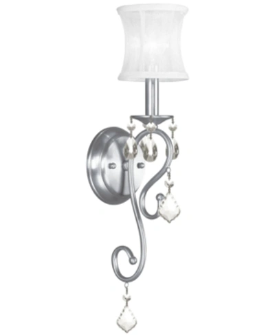 Livex Newcastle 5" Wall Sconce In Brushed Nickel