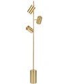 Urban Habitat Alta Floor Lamp In Gold