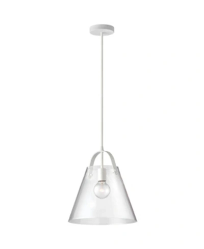 Dainolite 1 Light Incandescent Pendant In Clear