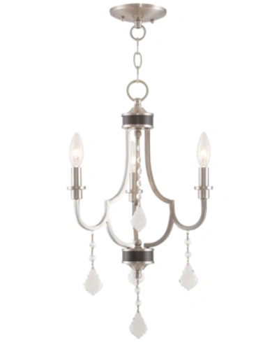 Livex Glendale 3-light Mini Chandelier In Silver