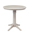 International Concepts 36" Round Top Pedestal Table In No Color