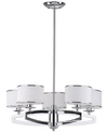 Safavieh Leonora Chrome-finish Pendant In Chrome