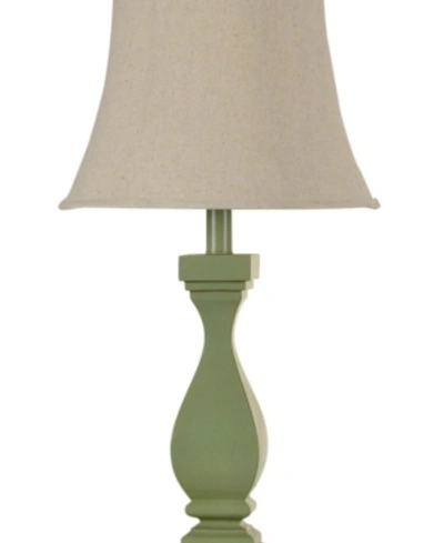 Stylecraft Poly Table Lamp In Green
