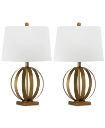 SAFAVIEH SET OF 2 EUGENIA TABLE LAMPS