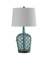 STYLECRAFT STYLECRAFT HARDBACK FABRIC SHADE TABLE LAMP