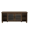 WALKER EDISON COLUMBUS TV STAND WITH MIDDLE DOORS