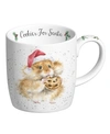 Wrendale Designs Cookies For Santa Mug - Set Of 4 In White