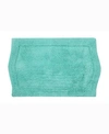Home Weavers Waterford Bath Rug, 24" X 40" In Turquoise