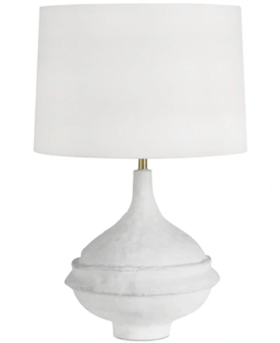 Carriage & Co. Riviera Table Lamp In White