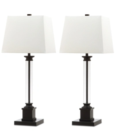 SAFAVIEH DAVIS SET OF 2 TABLE LAMPS