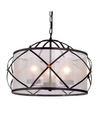 HOME ACCESSORIES OMOLARA 24" 3-LIGHT INDOOR PENDANT LAMP WITH LIGHT KIT