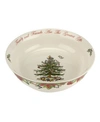SPODE CLOSEOUT! SPODE CHRISTMAS TREE ANNUAL SERVING BOWL
