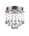 HOME ACCESSORIES CERDA 12" 5-LIGHT INDOOR CHANDELIER WITH LIGHT KIT