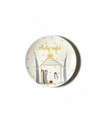 Coton Colors Neutral Nativity Salad Plate In White