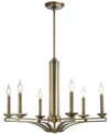 Livex Trumbull 6-light Chandelier In Antique Bronze