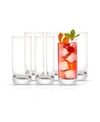 JOYJOLT FAYE HIGHBALL GLASSES, SET OF 6