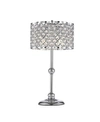 Home Accessories Jeem 10" 1-light Indoor Desk Lamp With Light Kit In Chrome