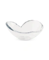 Nambe Glass Heart Bowl Large In Clear