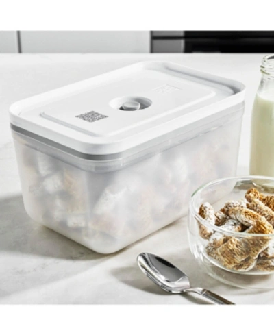 Zwilling Fresh & Save Large Plastic Rectangular 77-oz. Vacuum Box In White