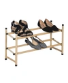 RICHARDS HOMEWARES 20 PAIR 2 TIER SHOE RACK