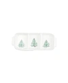 Vietri Lastra Holiday Small Three-part Server In Handpainted