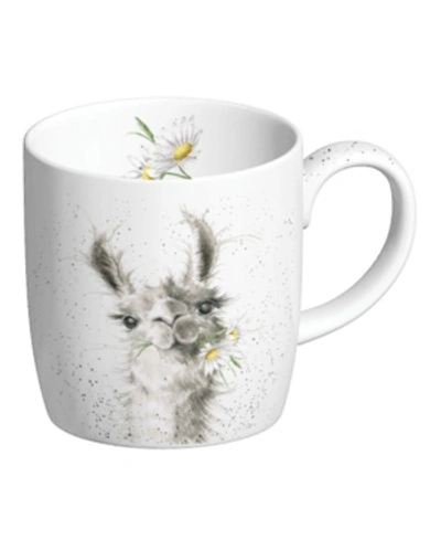 Wrendale Designs Royal Worcester  Because I'm Worth It Mug In White