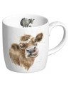 Wrendale Designs Daisy Chain Mug - Set Of 4 In White
