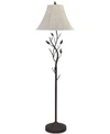 CAL LIGHTING HAND FORGED IRON FLOOR LAMP