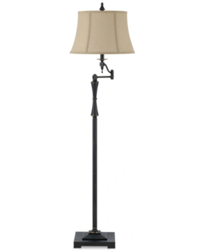 Cal Lighting Madison Swing Arm Floor Lamp In Oil Rubbed