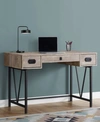 Monarch Specialties Wood Grain 48"l Computer Desk In Taupe In Taupe