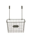 Spectrum Vintage-like Living Over The Cabinet Basket, Large In Gray