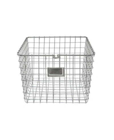Spectrum Diversified Wire Storage Basket, Small In Chrome