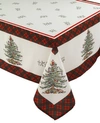 Spode Christmas Tree Tartan Multicolored 60x102 Tablecloth In Multicolor