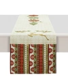 LAURAL HOME SIMPLY CHRISTMAS TABLE RUNNER 13 X 90