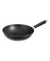 HONEY CAN DO PROFESSIONAL SERIES 12" CARBON STEEL EXCALIBUR NONSTICK STIR FRY PAN WITH PHENOLIC HANDLE
