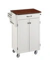 HOME STYLES CUISINE CART WITH CHERRY TOP